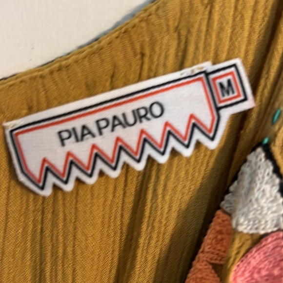 EUC Anthropologie band Pia Pauro Fiesta Romper Size Medium - Picture 3 of 5